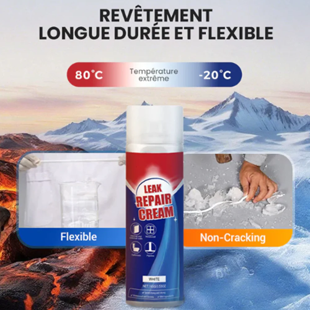 60% OFF DE✨ Spray réparateur de fuites instantané - Colmate les fissures et les interstices en 5 minutes, imperméable et flexible pour tuyaux et toitures (Copy) - Image 4