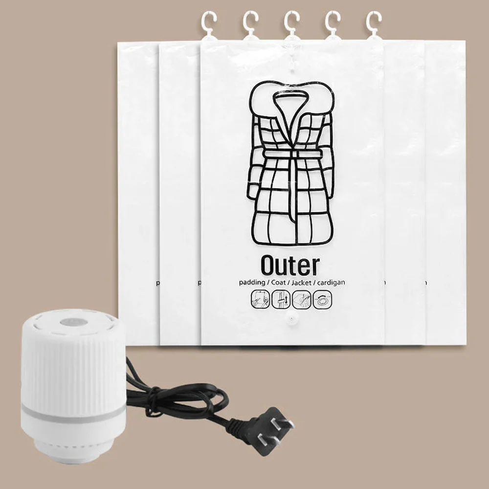 🔥Sac de rangement sous vide saisonnier pour doudoune suspendue - Image 13