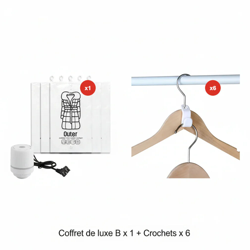 🔥Sac de rangement sous vide saisonnier pour doudoune suspendue - Image 15
