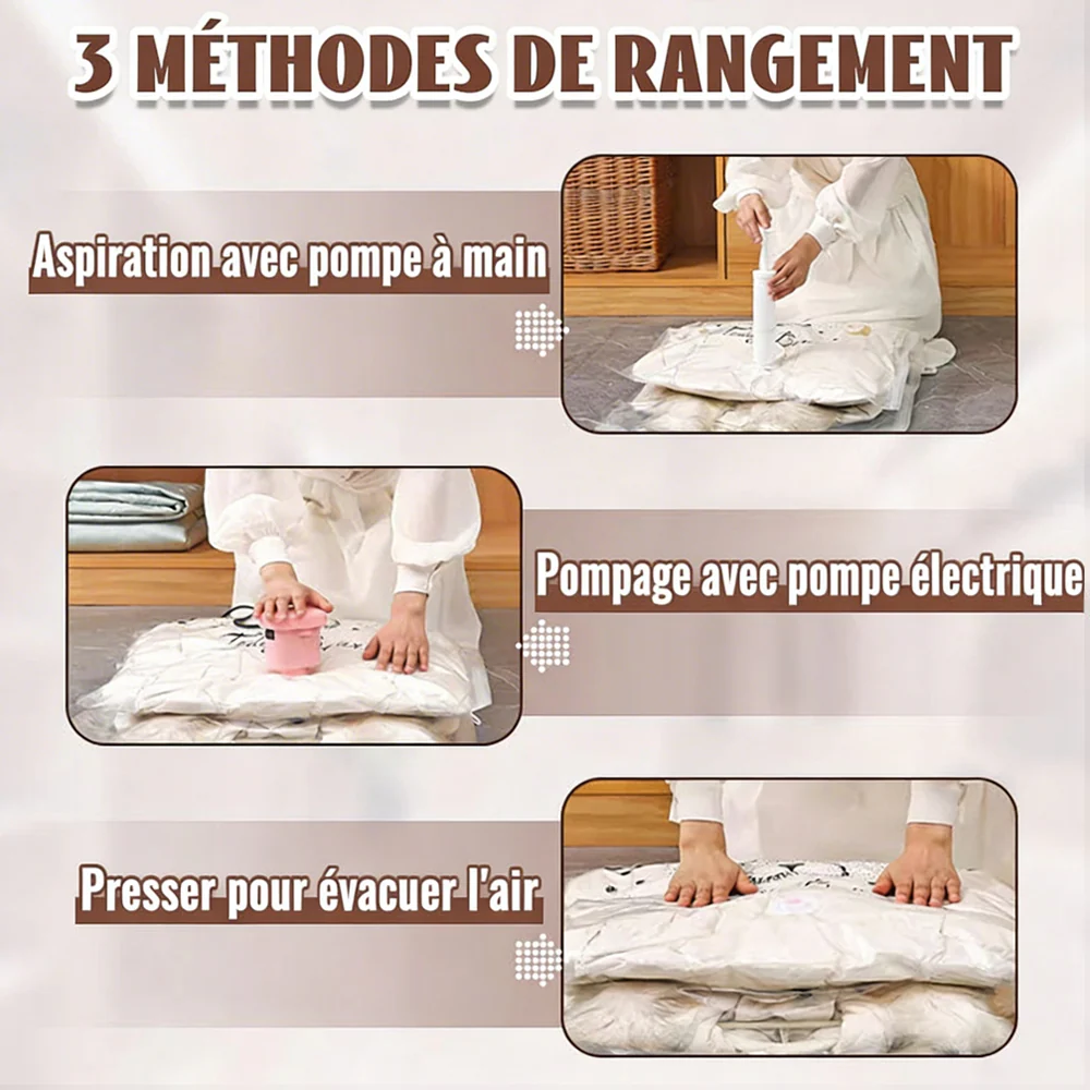 🔥Sac de rangement sous vide saisonnier pour doudoune suspendue - Image 6