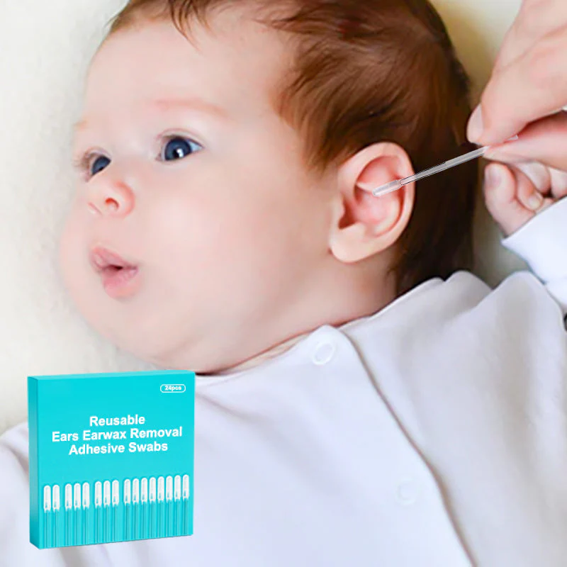 👂Bâton Adhésif Réutilisable de Nettoyage pour Conduit Auditif - Image 5