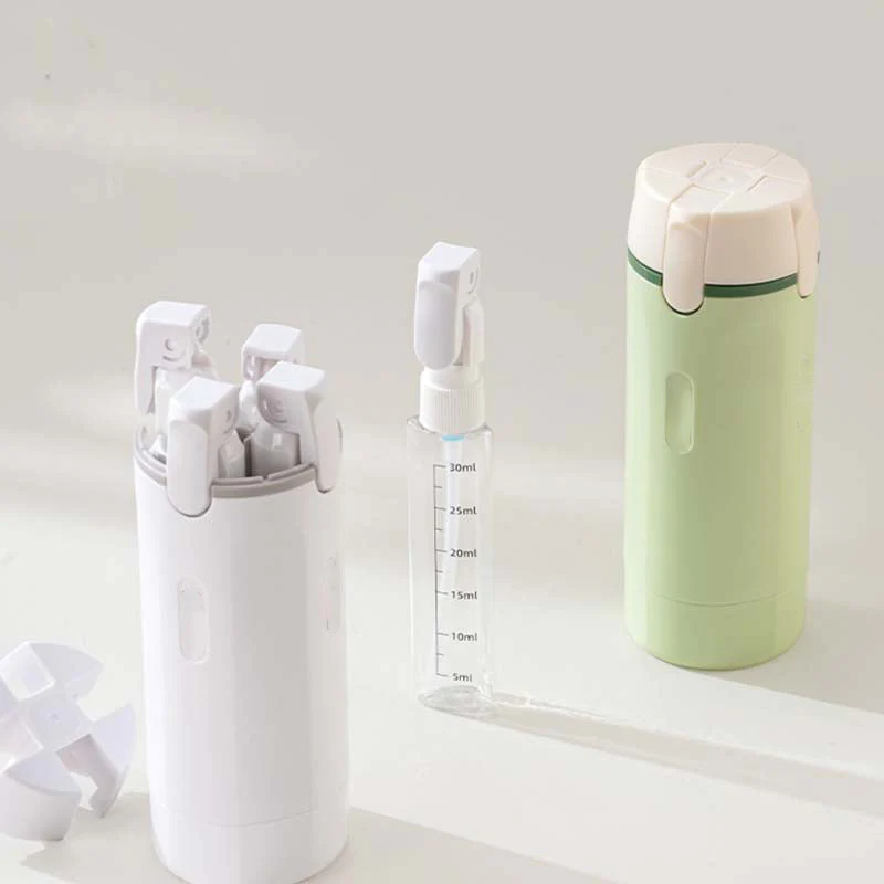 50 % de réduction 🎉Flacons distributeurs rechargeables 4 en 1 pour le voyage -Furzero® - Image 7