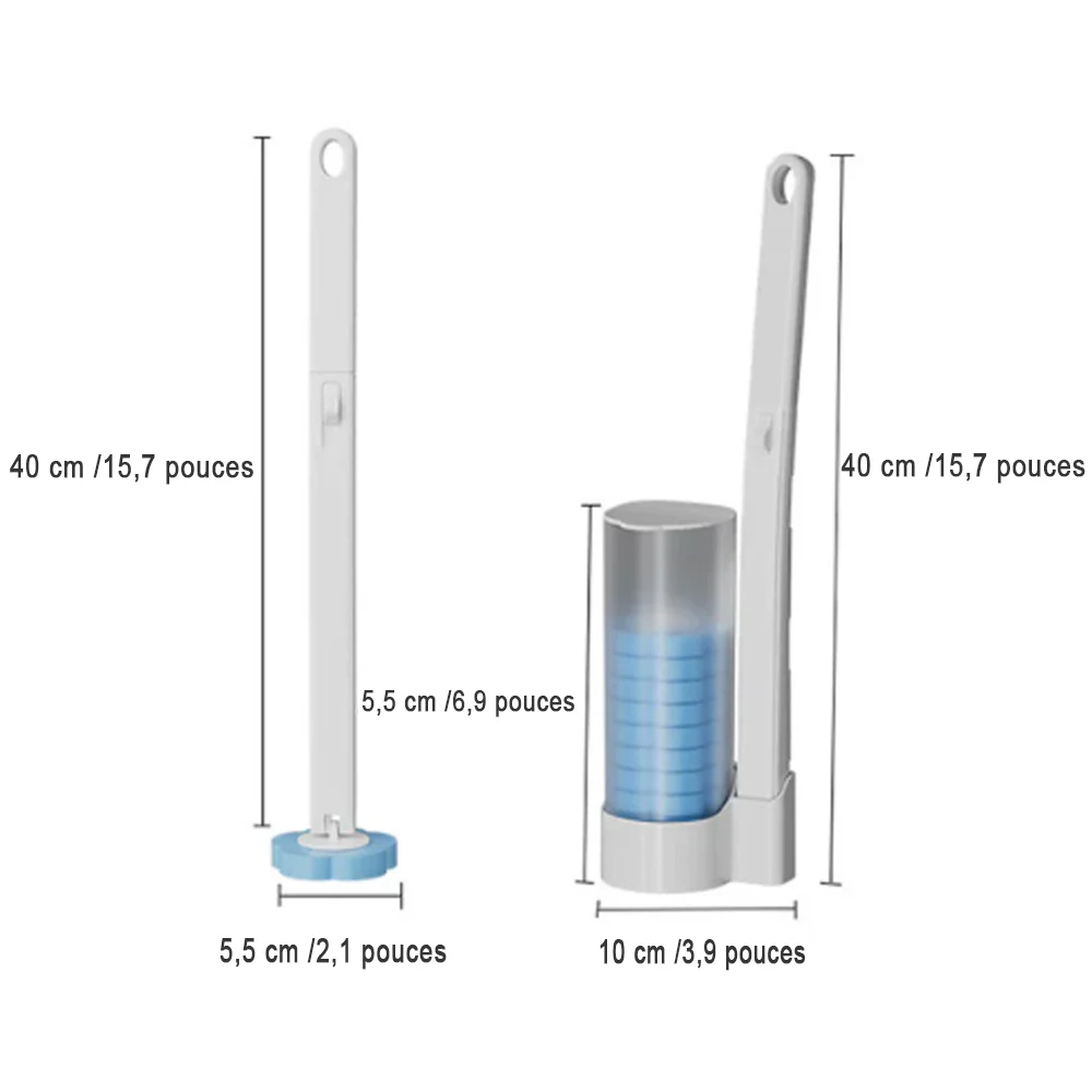 💕Brosse de nettoyage jetable murale pour toilettes à usage domestique✨ - Image 5