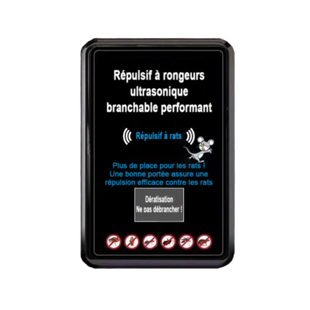 💥💥50% de réduction pour une durée limitée 💥💥Répulsif ultrasonique puissant contre les rongeurs – à brancher sur prise  -Remifa® - Image 8