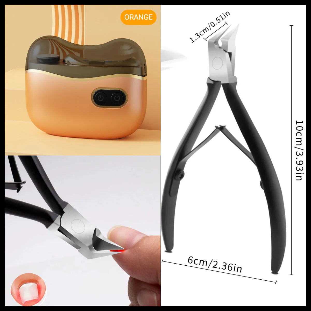 🏆Meilleure vente 🔥58 % DE RÉDUCTION⏳Coupe-Ongles et Polisseur Électrique 2-en-1 -Remifa® - Image 15