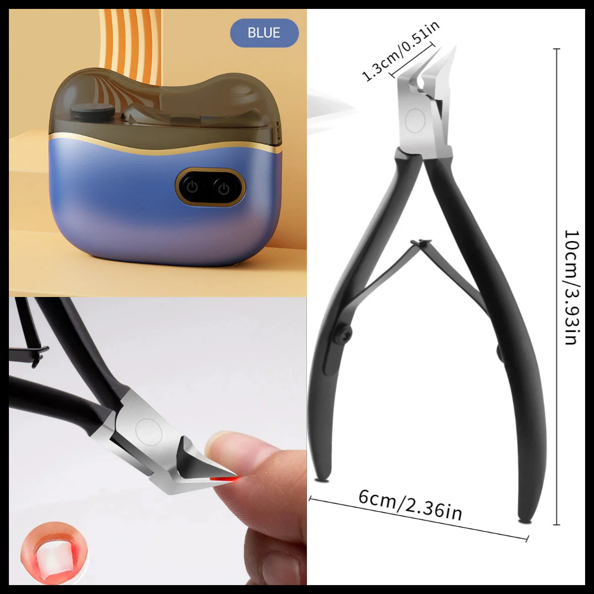 🏆Meilleure vente 🔥58 % DE RÉDUCTION⏳Coupe-Ongles et Polisseur Électrique 2-en-1 -Remifa® - Image 16